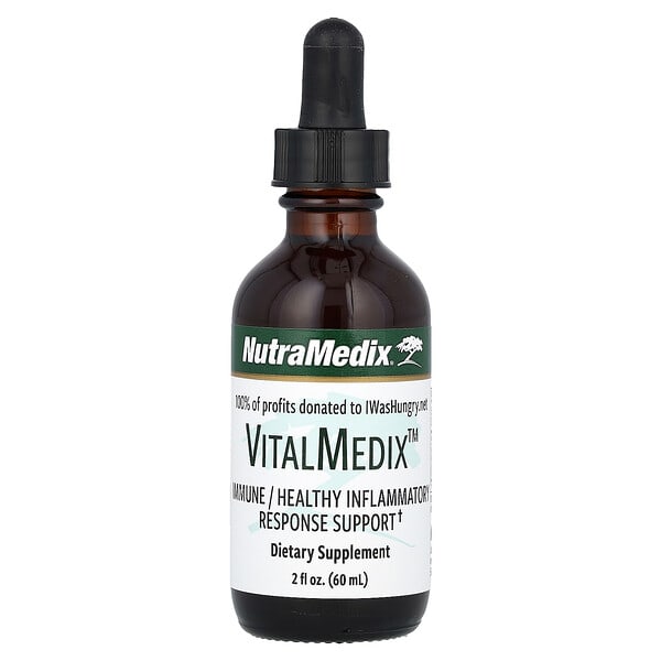 ndx09325_v_8.jpg VitalMedix, добавка для поддержки иммунной и воспалительной реакции, 60 мл (2 жидк. унции) — NutraMedix