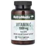 Витамин C, 1000 мг, 120 растительных капсул — NutraMedix