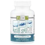Natural Dynamix (NDX), масло криля dex, премиальное качество ДГК и ЭПК, 60 капсул