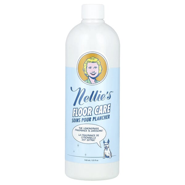 nea00011_v_47.jpg Средство для мытья полов, лимон, 25 ж. унц. (740 мл) — Nellie's
