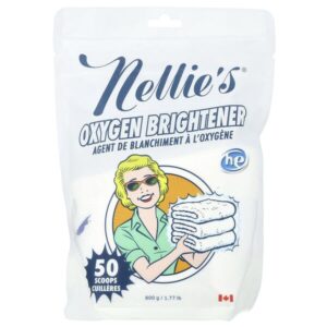 Oxygen Brightener, 50 мерных ложек, 800 г (1,77 фунта) — Nellie's