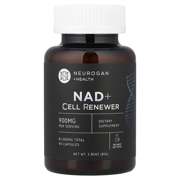 neg55216_v_8.jpg NAD+, средство для обновления клеток, 900 мг, 90 капсул — Neurogan Health