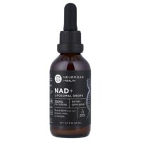NAD+, липосомальные капли, со вкусом лесных ягод, 300 мг, 60 мл (2 унции) — Neurogan Health