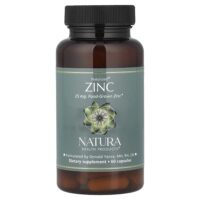 Naturized®, цинк, 25 мг, 60 капсул — Natura Health Products
