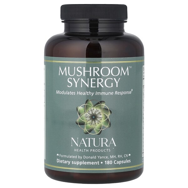nep00072_v_8.jpg Mushroom™ Synergy, 180 капсул — Natura Health Products