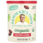 изюм, сушеный на солнце, 425 г (15 унций) — Newman's Own Organics