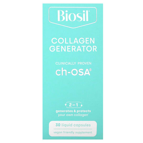 nfb39189_v_37.jpg Collagen Generator, средство для стимулирования производства коллагена, 30 капсул с жидкостью — Biosil