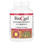 BioCgel™, буферизованный витамин C с BerryRich®, 90 мягких таблеток — Natural Factors