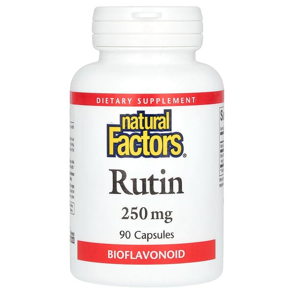 nfs01391_v_40.jpg рутин, 250 мг, 90 капсул — Natural Factors