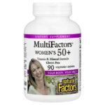 MultiFactors® для женщин старше 50 лет, 90 вегетарианских капсул — Natural Factors