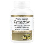 Zymactive, 30 таблеток, покрытых кишечнорастворимой оболочкой — Natural Factors