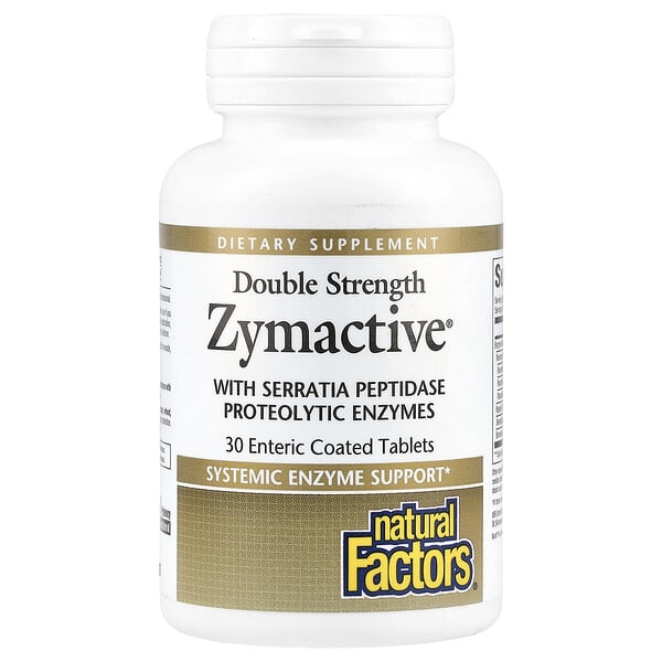nfs01752_v_24.jpg Zymactive, 30 таблеток, покрытых кишечнорастворимой оболочкой — Natural Factors