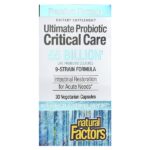 Ultimate Probiotic, критический уход, 55 млрд КОЕ, 30 вегетарианских капсул — Natural Factors