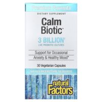 Calm Biotic™, 3 млрд, 30 вегетарианских капсул — Natural Factors