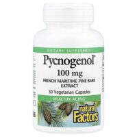 Pycnogenol®, 100 мг, 30 вегетарианских капсул — Natural Factors