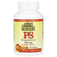 PS, фосфатидилсерин, 100 мг, 30 капсул — Natural Factors