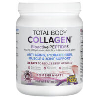 Total Body Collagen, биоактивные пептиды, гранат, 500 г (1 фунт 1 унция) — Natural Factors