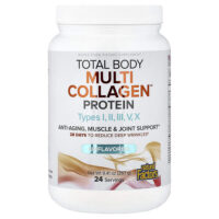 Total Body, протеин Multi Collagen™, протеин без добавок, 267 г (9,41 унции) — Natural Factors