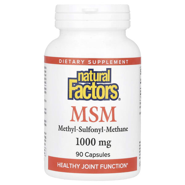 nfs02652_v_40.jpg МСМ, 1000 мг, 90 капсул — Natural Factors