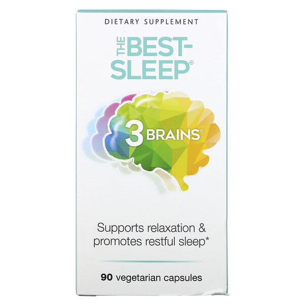nfs03058_v_22.jpg 3 Brains, The Best-Sleep, 90 вегетарианских капсул — Natural Factors