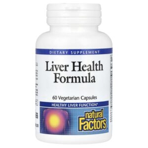 формула для здоровья печени, 60 вегетарианских капсул — Natural Factors
