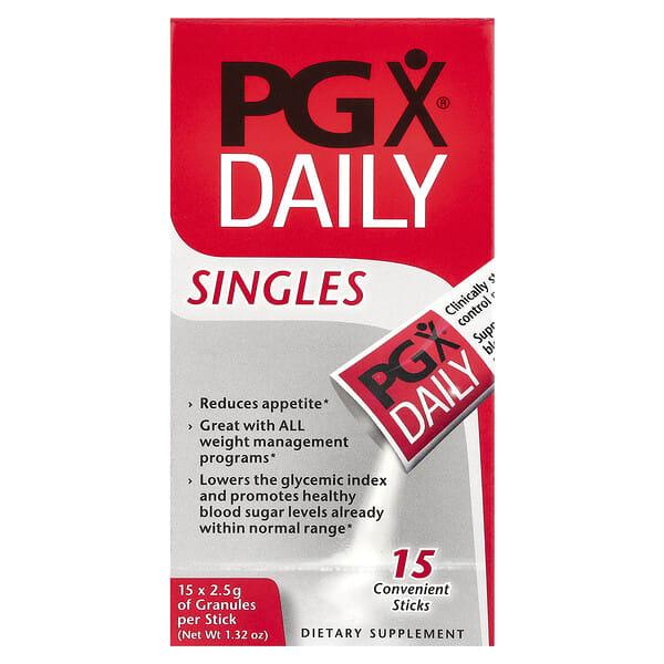 nfs03594_v_39.jpg PGX Daily, одиночные, 15 стиков, 2,5 г в 1 стике — Natural Factors