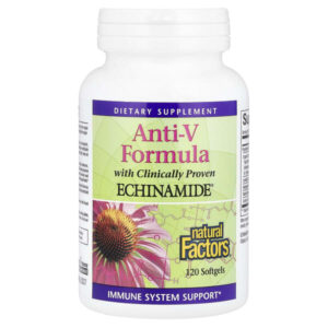 Anti-V Formula с клинически подтвержденным экстрактом Echinamide®, 120 капсул — Natural Factors