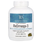 WomenSense®, RxOmega-3, рыбий жир, 120 капсул Enteripure™ — Natural Factors