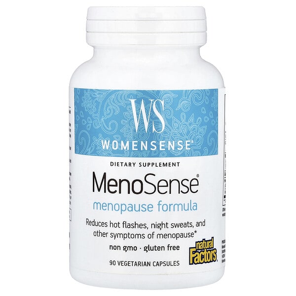 nfs04950_v_48.jpg WomenSense®, MenoSense®, средство для поддержки в период менопаузы, 90 вегетарианских капсул — Natural Factors