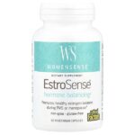 WomenSense, EstroSense, гормональный баланс, 60 вегетарианских капсул — Natural Factors