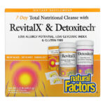 Питательное очищение за 7 дней с RevitalX и Detoxitech, 603,5 г (1,33 фунта) — Natural Factors