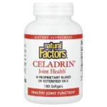 Celadrin®, средство для здоровья суставов, 180 капсул — Natural Factors