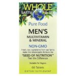 Whole Earth & Sea®, мультивитамины и минералы для мужчин, 60 таблеток — Natural Factors