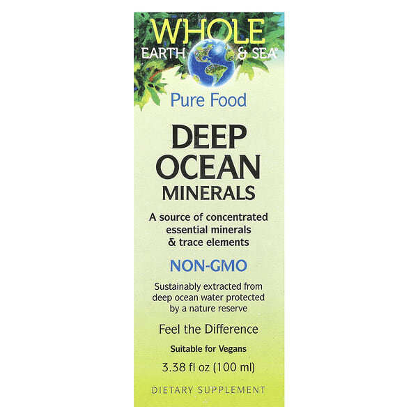 nfs35514_v_34.jpg Whole Earth & Sea, Deep Ocean Minerals, 100 мл (3,38 жидк. унц.) — Natural Factors