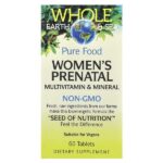 Whole Earth & Sea®, мультивитамины и минералы для женщин, 60 таблеток — Natural Factors