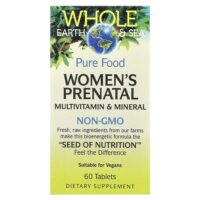 Whole Earth & Sea®, мультивитамины и минералы для женщин, 60 таблеток — Natural Factors