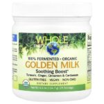 Whole Earth & Sea®, Golden Milk, успокаивающее средство, 124,7 г (4,4 унции) — Natural Factors
