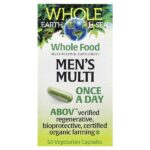 Whole Earth & Sea®, мультивитамины для мужчин, 60 вегетарианских капсул — Natural Factors