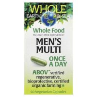 Whole Earth & Sea®, мультивитамины для мужчин, 60 вегетарианских капсул — Natural Factors