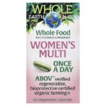 Whole Earth & Sea®, мультивитамины для женщин, 60 вегетарианских капсул — Natural Factors