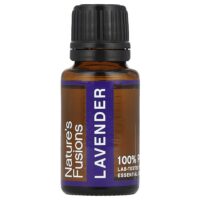 100% чистое эфирное масло лаванды, 15 мл — Nature's Fusions
