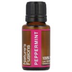 100% чистое эфирное масло перечной мяты 15 мл — Nature's Fusions