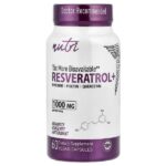 ресвератрол+, 60 веганских капсул — Nutri