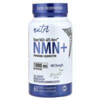 NMN+, максимальная сила действия, 60 веганских капсул — Nutri