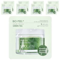 Bio-Peel + зеленый чай с марлевым пилингом, 8 подушечек, по 9,5 мл (0,32 жидк. унц.) — Neogen