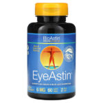 BioAstin®, EyeAstin™, гавайский астаксантин, 60 капсул — Nutrex Hawaii