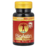 BioAstin®, Hawaiian Astaxanthin, астаксантин, 12 мг, 75 веганских капсул — Nutrex Hawaii