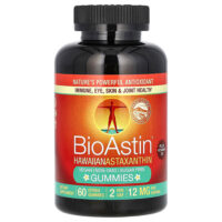 BioAstin®, гавайский астаксантин в жевательных таблетках, с цитрусовым вкусом, 60 жевательных таблеток — Nutrex Hawaii