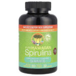 Pure Hawaiian Spirulina, гавайская спирулина с витамином D3, 60 жевательных таблеток из тропических фруктов — Nutrex Hawaii