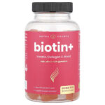 Биотин +, ягодное ассорти, 60 жевательных мишек — NutraChamps